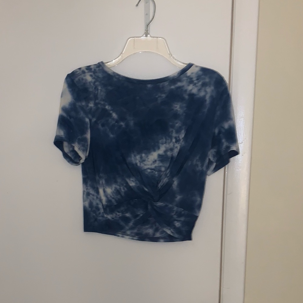 Tie dyed crop top